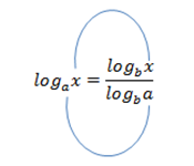 Image of change of base formula.