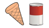 cone and can