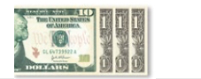 US cash bank notes