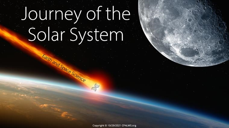 Journey of the Solar System