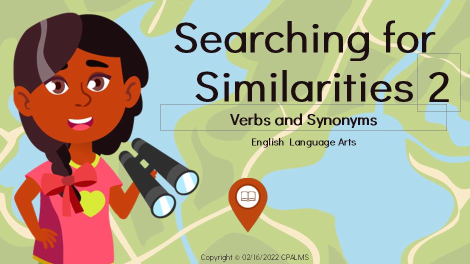 Searching For Similarities Part 2: Verbs And Synonyms