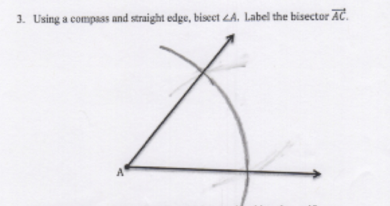 Bisecting a Segment and an Angle