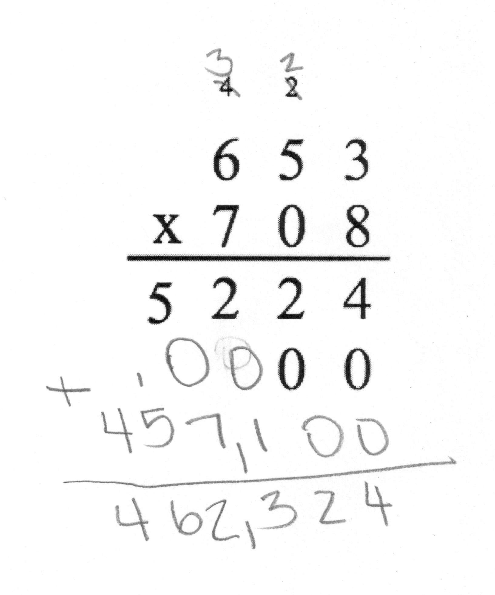problem solving in multiplication examples
