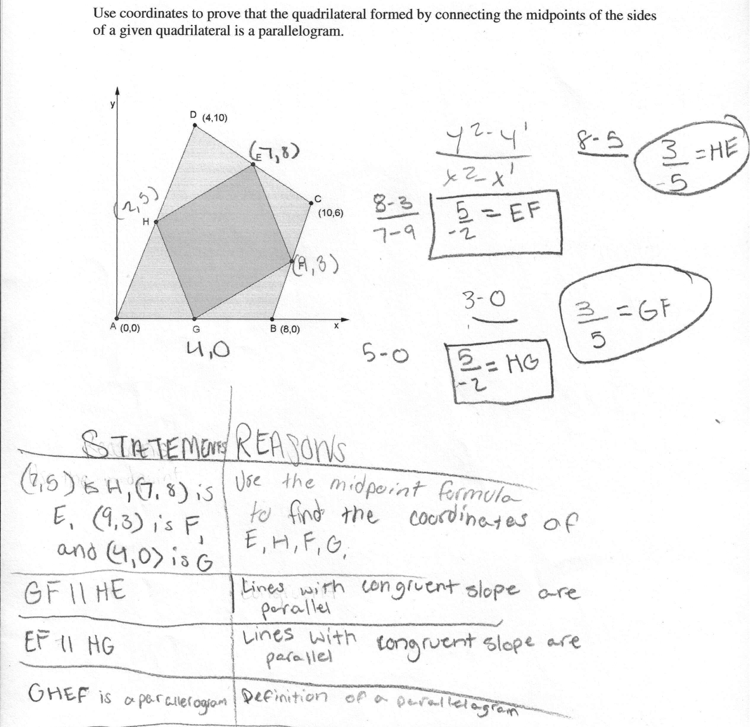 Midpoints Of Sides Of A Quadrilateral 9714