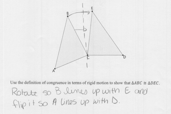 Showing Congruence Using Corresponding Parts - 1
