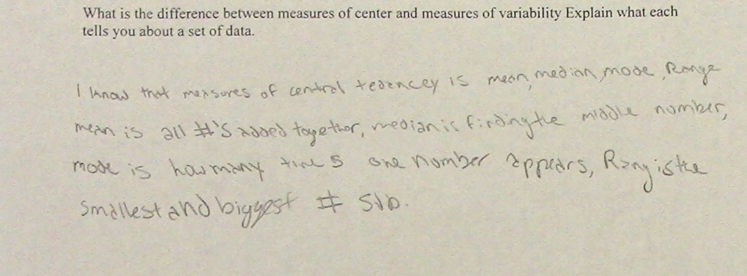 Compare Measures of Center and Variability