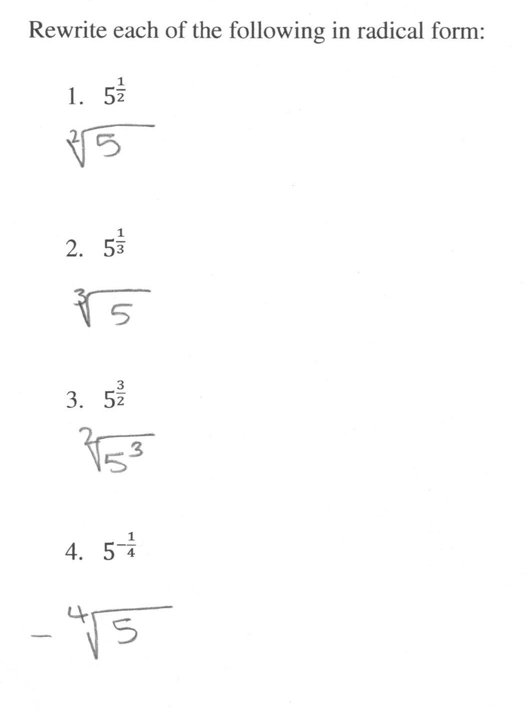 Rational Exponents - 21 Students are asked to convert numerical With Radical And Rational Exponents Worksheet