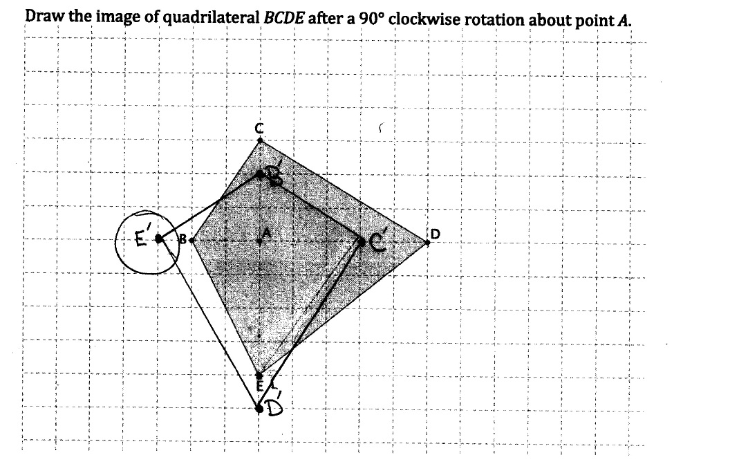 Rotation of a Quadrilateral