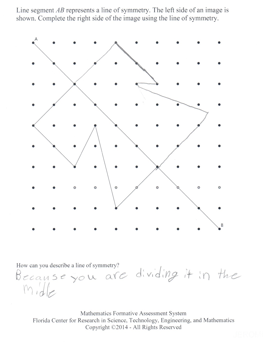 Using Lines of Symmetry