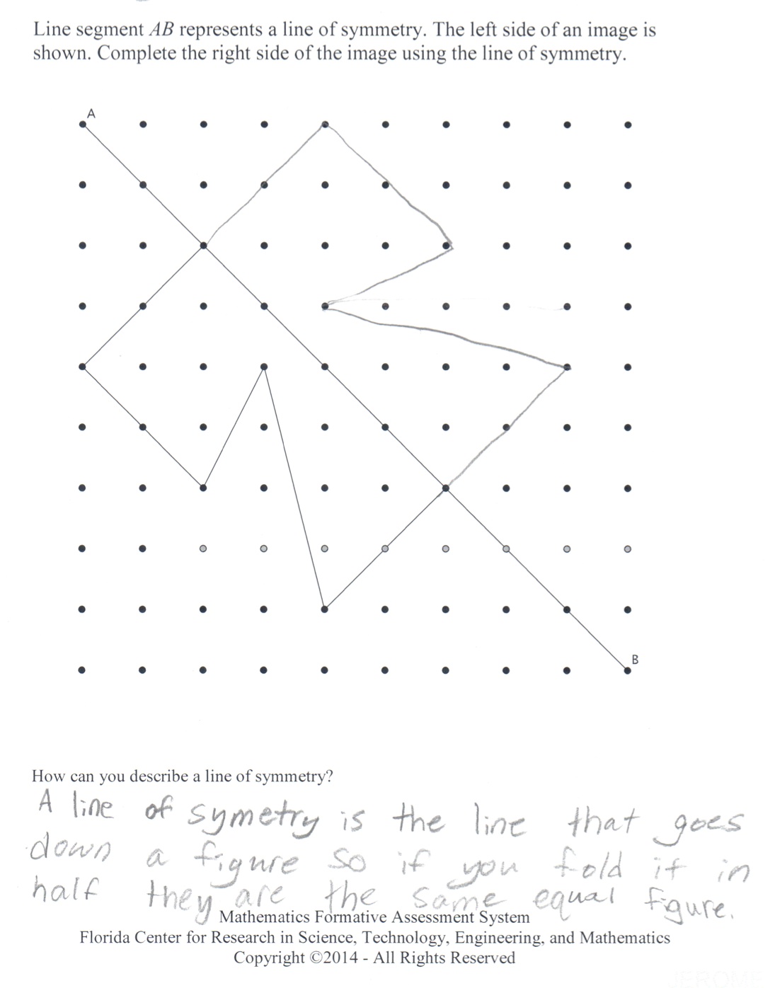 Using Lines of Symmetry