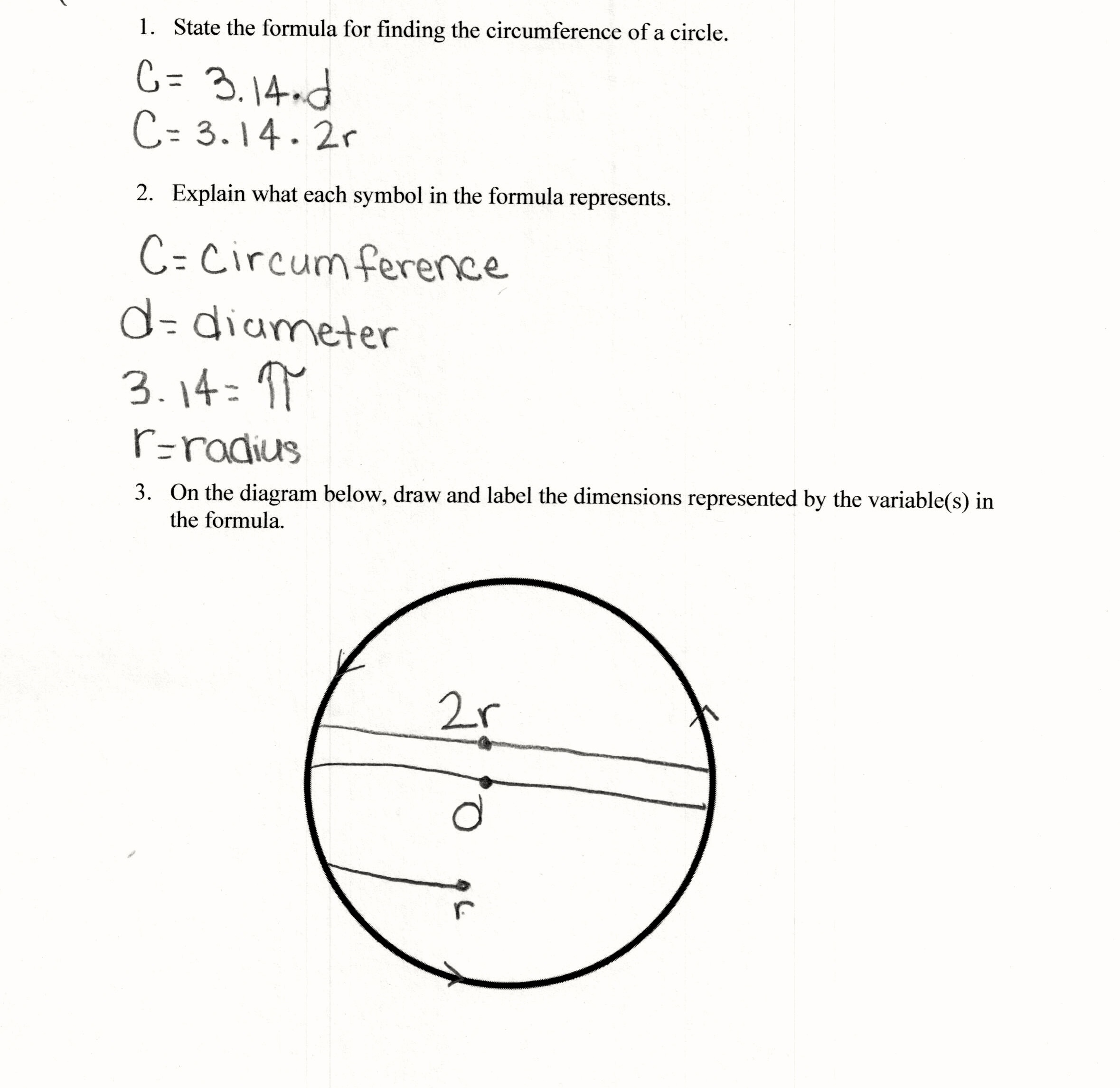 Circumference Formula