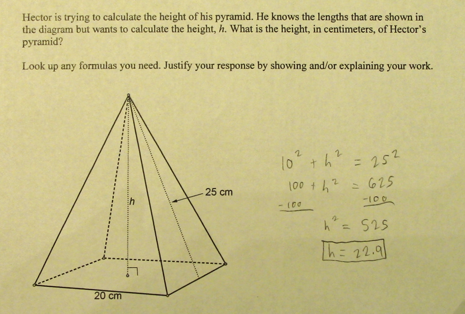 What Is A Right Pyramid