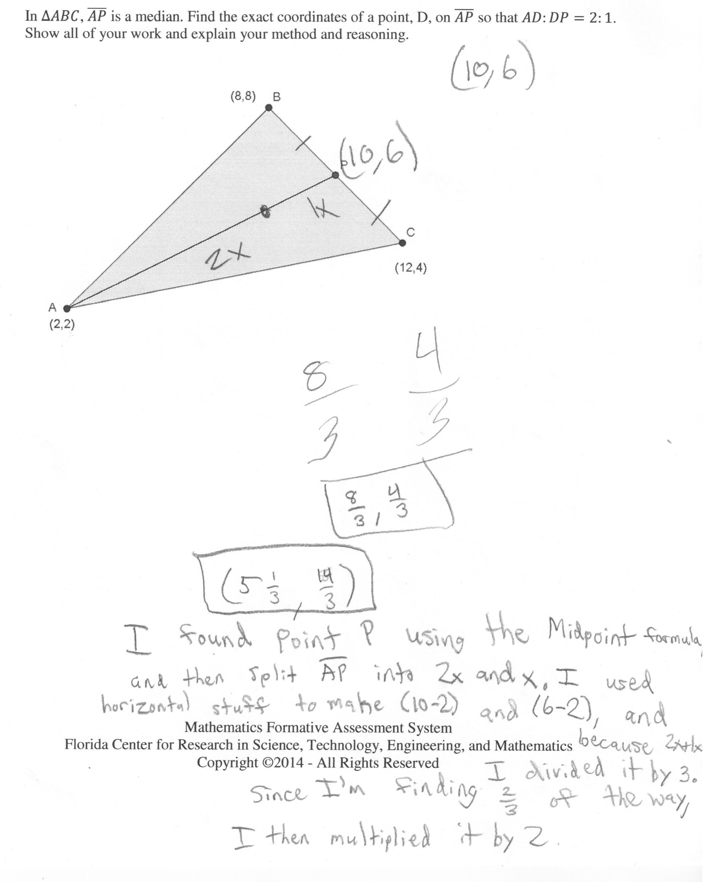 Centroid Coordinates