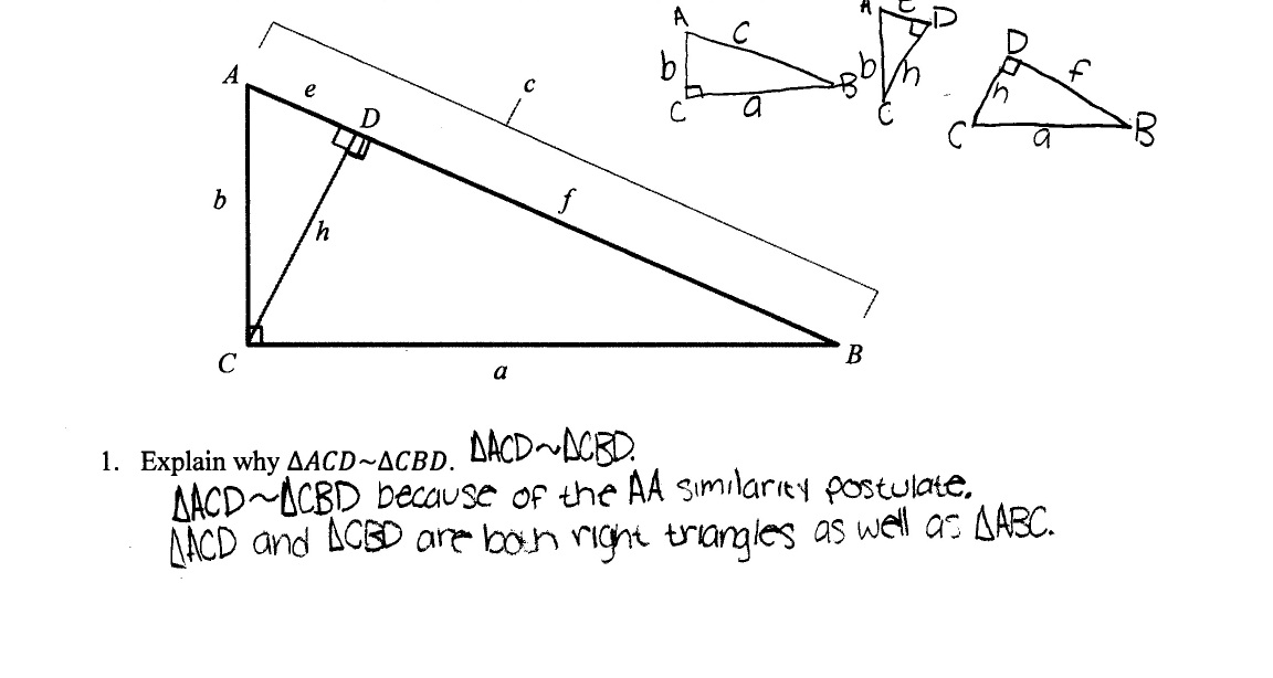 Geometric Mean Proof