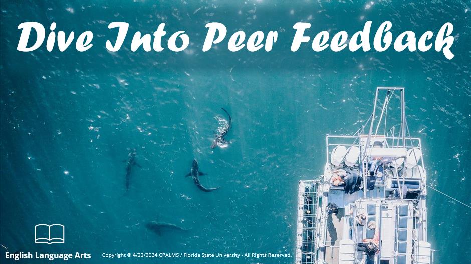Dive into peer feedback